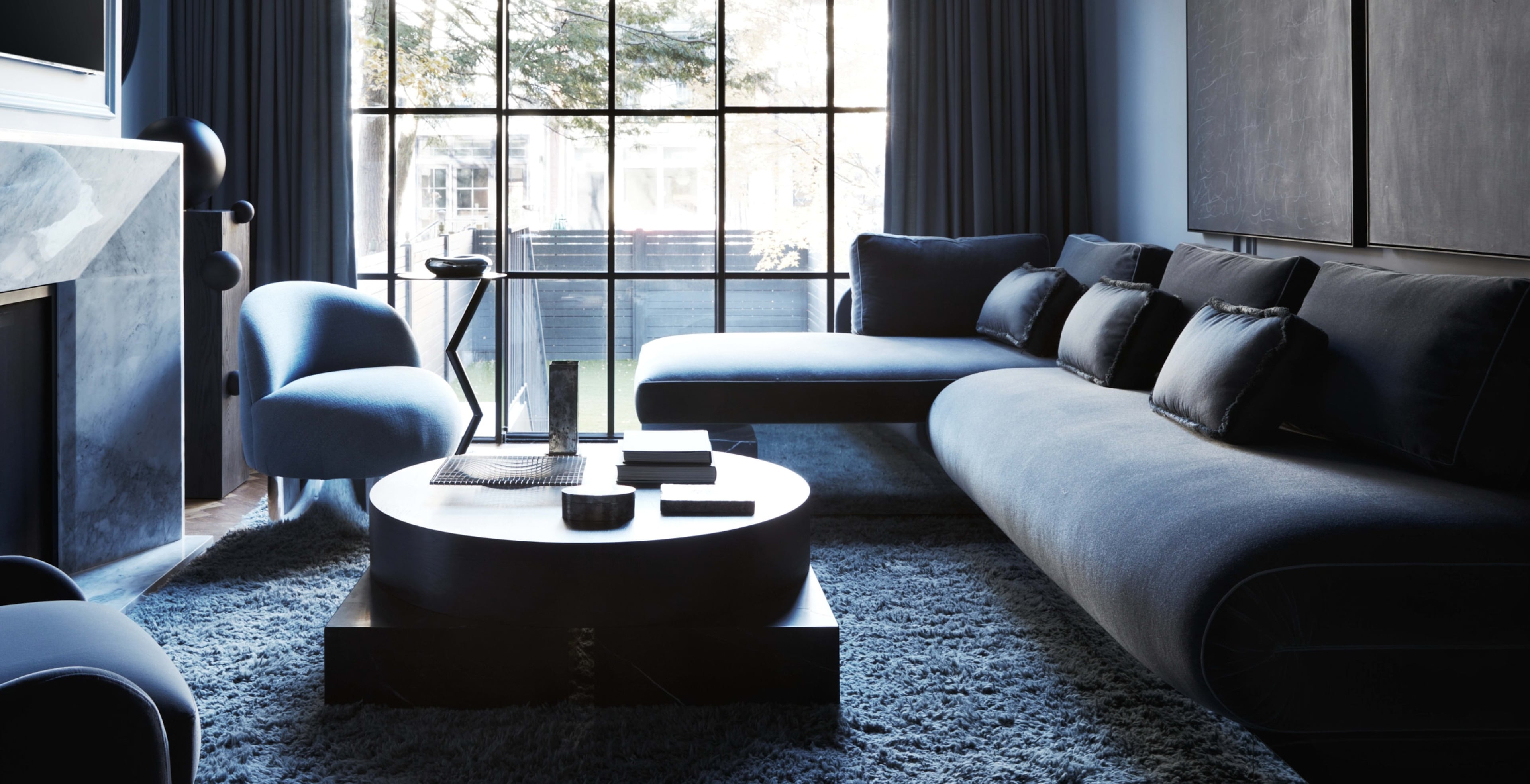 Custom upholstery and furniture workshop at Stitchroom Brooklyn Navy Yard